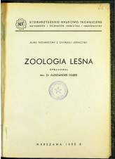 ur. ALEKSANDER HABER
ZOOLOGIA LESNA
KURS TECHNICZNY Z ZAKRESU LESNICTWA
1955