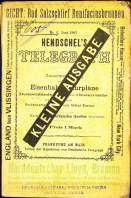 Eisenbahn-Fahrpläne Deutschlands und Oesterreichs
1907
