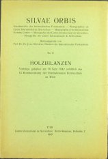 ur. J. Köstler
SILVAE ORBIS
Schriftenreihe der Internationalen Forstzentrale
1942