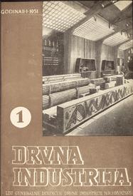 ur. STJEPAN FRANČIŠKOVIĆ; RUŽICA BELJO LUČIĆ
DRVNA INDUSTRIJA
1951