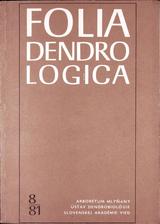 ur. František Benčať
FOLIA DENDROLOGICA
1981