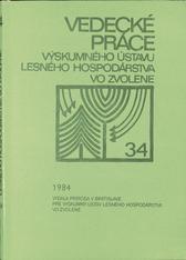 ur. M. Čapek
AKTUÁLNE PROBLÉMY Z PESTOVANIA A OCHRANY LESOV
1984