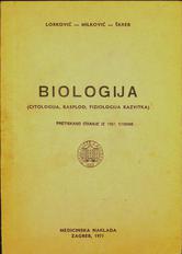 NIKOLA ŠKREB
BIOLOGIJA
CITOLOGIJA, RASPLOD, FIZIOLOGIJA RAZVITKA
1971