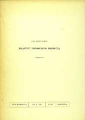fra Jure Radić
Hrastovi biokovskog područja
Separatum
1983