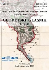 ur. Medžita Mulić
GEODETSKI GLASNIK
2015